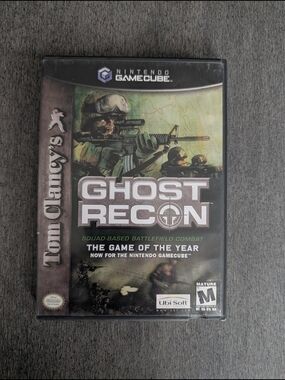 Nintendo GameCube Tom Clancy's Ghost Recon Video Game 🎮